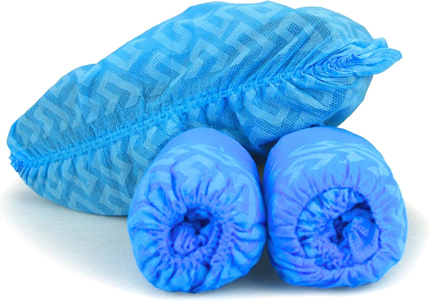 G & F Products Disposable Shoe Covers, Slip-Resistant Booties, Heavy-Duty, Waterproof, Elastic Band, Non-Slip Silicone Sole, Reusable, Protects Floors, Blue, 11 Us Men & 13 Us Women, X-L 100 Pieces - Image 11